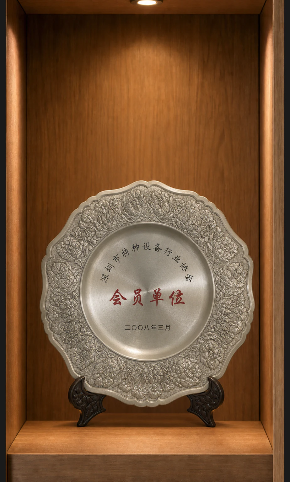 2008协会成员单位奖盘